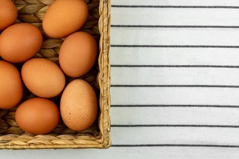 Null Abfall Ostern Hintergrund. Kein Plastik-Konzept. Minimaler Stil. Beig... Stock Photos