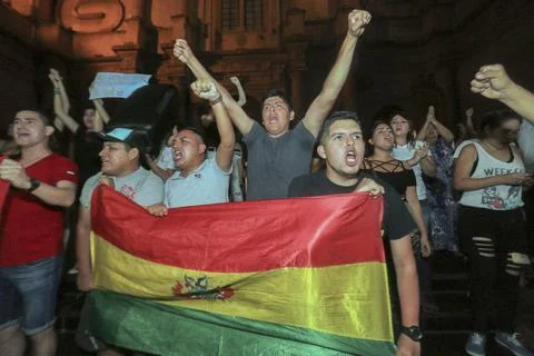 The null vote is imposed in the judicial elections in Bolivia, Santa Cruz - 03 D Stock Photos