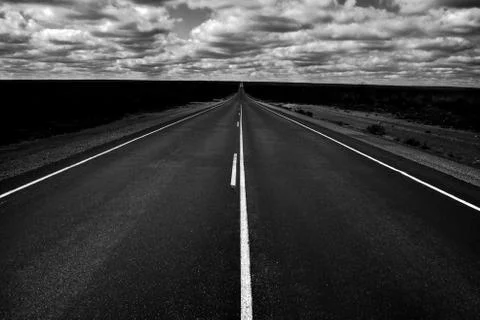 Nullabor desert, Australia Stock Photos