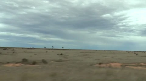 Nullarbor Flats Stock Footage 49895292