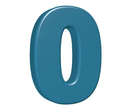 Number 0 Stock Illustration