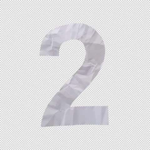 Number 02 Stock Footage 293924949