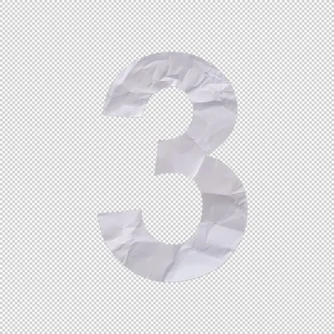 Number 03 Stock Footage 293924959