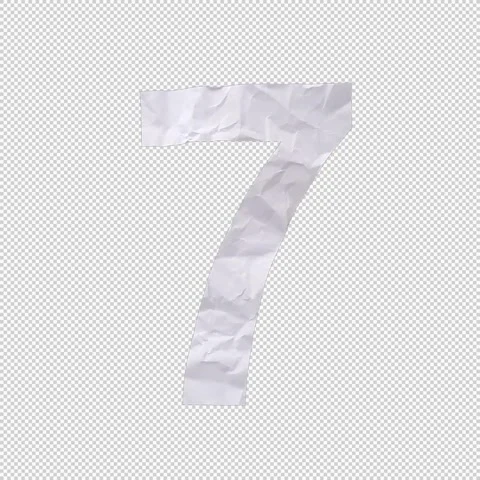 Number 07 Stock Footage 293925017