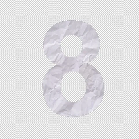 Number 08 Video stock 293925047