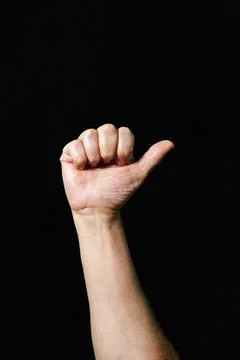 Number 1 on a dark background Stock Photos