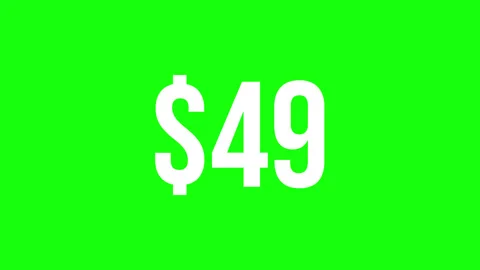 Number $ 1 Stock Footage 336302853