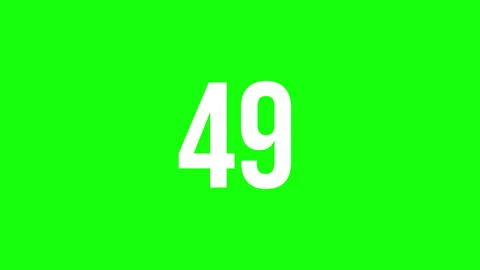 Number 1 Stock-Footage 336352058
