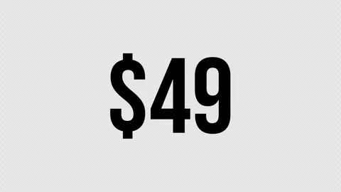 Number $ 1 Stock Footage 340597184