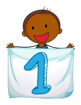 Number 1 Stock Illustration