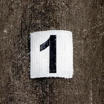 Number 1 Stock Photos