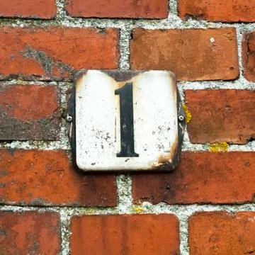 Number 1 Stock Photos