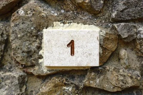 Number 1 Stock Photos