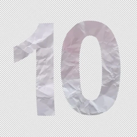 Number 10 Stock Footage 293925103