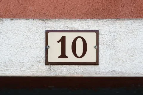 Number 10 Stock Photos