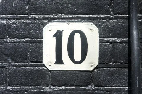 Number 10 Stock Photos