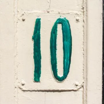 Number 10 Stock Photos
