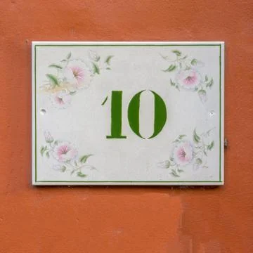 Number 10 Stock Photos