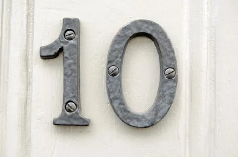 Number 10 Stock Photos