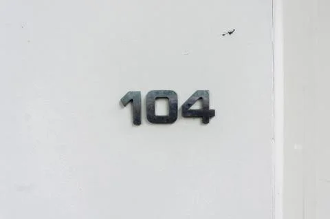 Number 104 Stock Photos