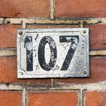 Number 107 Stock Photos