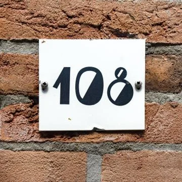 Number 108 Stock Photos