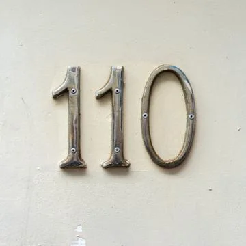 Number 110 Stock Photos