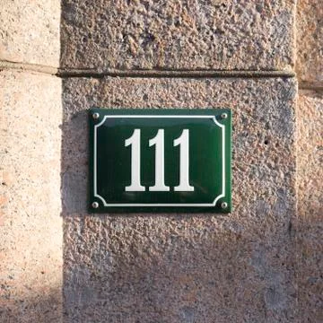 Number 111 Stock Photos