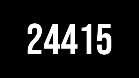 Number 12 Stock Footage 336303321