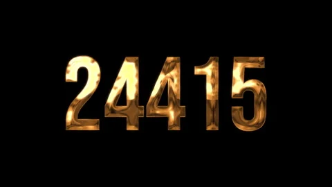 Number 12 Video stock 336304611