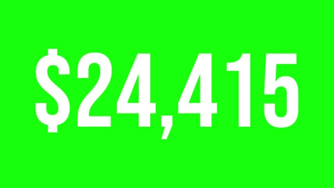 Number $ 12 Stock Footage 336322066