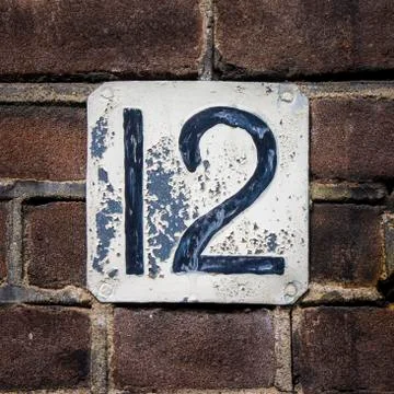 Number 12 Stock Photos