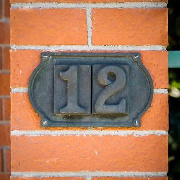 Number 12 Stock Photos