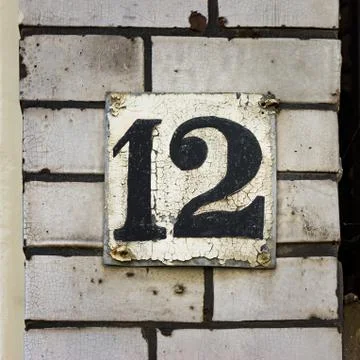 Number 12 Stock Photos