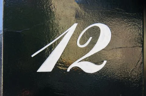 Number 12 Stock Photos