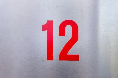 Number 12 Stock Photos