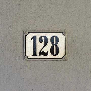 Number 128 Stock Photos