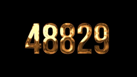 Number 13 Stock Footage 336304613