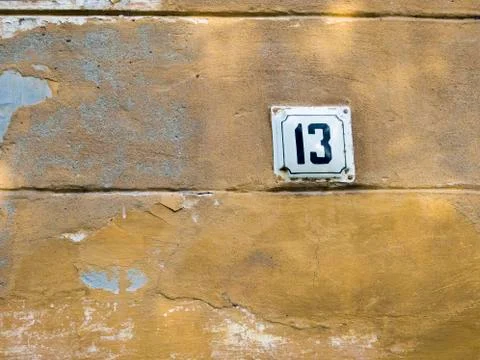 Number 13 Stock Photos