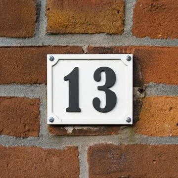 Number 13 Stock Photos