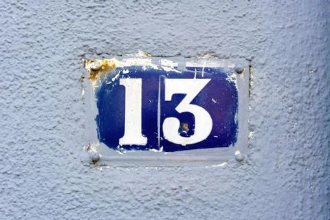 Number 13 Stock Photos
