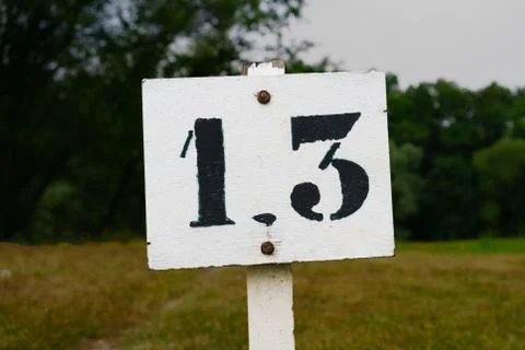 Number 13 Stock Photos