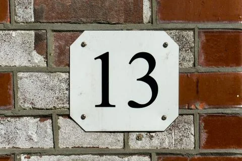 Number 13 Stock Photos