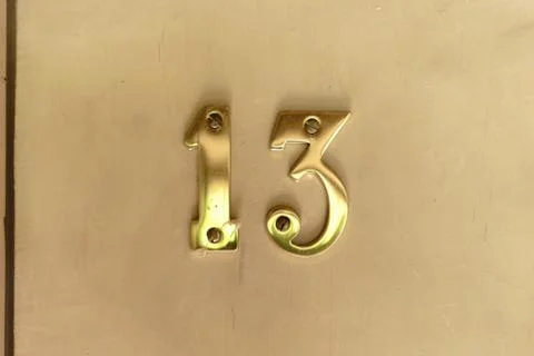 Number 13 Stock Photos