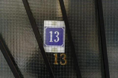 Number 13 Stock Photos