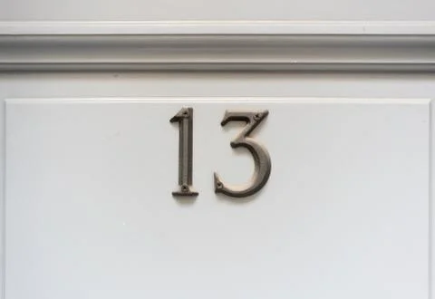Number 13 Stock Photos