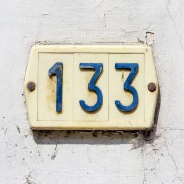 Number 133 Stock Photos