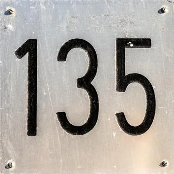 Number 135 Stock Photos