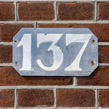 Number 137 Stock Photos
