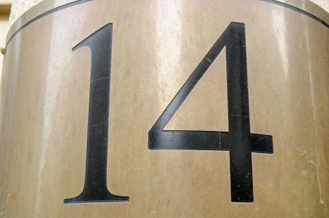 Number 14 Stock Photos